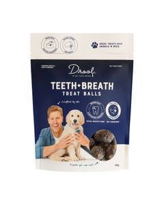 Drool By Dr Chris Brown Teeth and Breath Dog Treat 110g